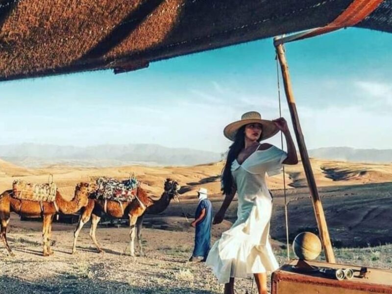 Dinner and Quad Bike in Agafay Desert,Camel Ride - Sunset in the Desert