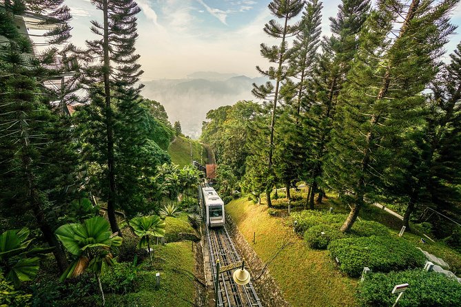 Dinner at Penang Hill - Riding the Penang Hill Railway