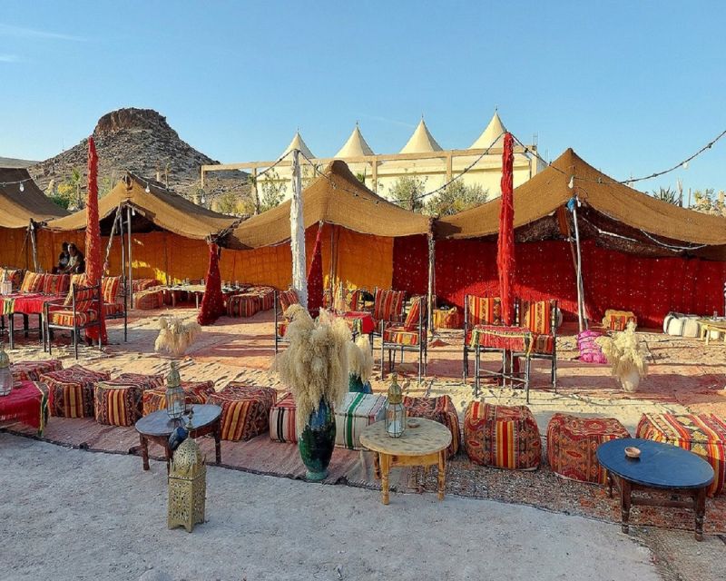 Dinner in Agafay Desert & Camel Ride - Desert Camp Dinner
