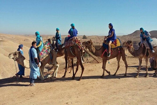 Dinner in Agafay Desert With Camel Ride or Quad Bike - Transportation and Logistics