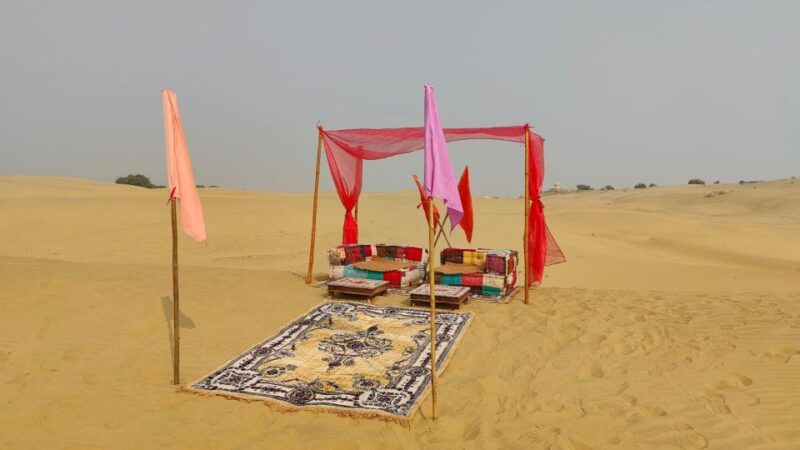DiNnER iN HeVeN /aT Golden Desert of Jaisalmer - Traditional Dinner and Kalbeliya Dance
