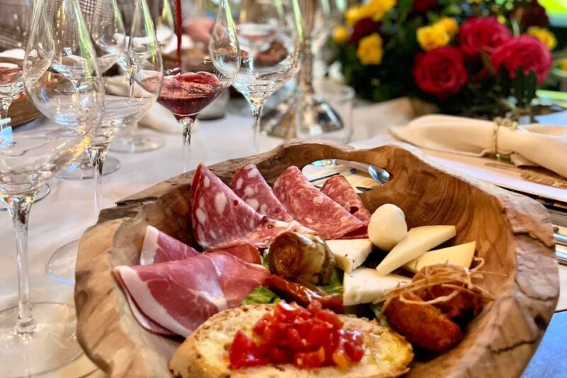 Dinner in Winery Garden and Wine Tasting in San Gimignano - Guided Wine Tasting Techniques