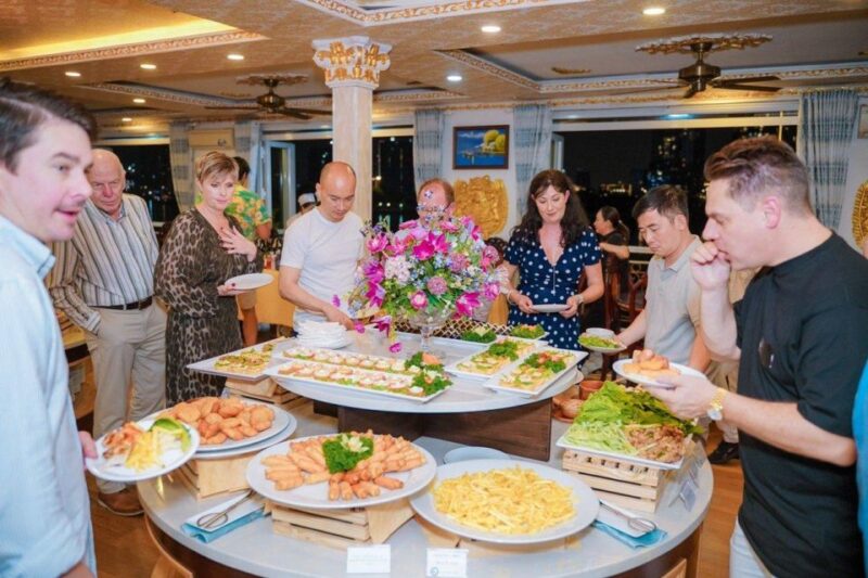 Dinner on Cruise Saigon River by Night With Buffet - Delectable Buffet Dinner