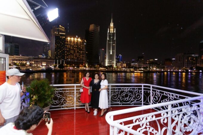 Dinner on Cruise Saigon River by Night With Buffet - International and Local Cuisine