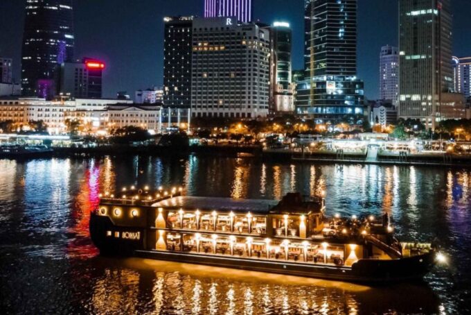Dinner on Cruise Saigon River by Night With Buffet - Frequently Asked Questions
