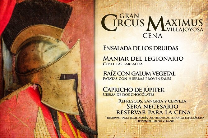 Dinner + Show Great Circus Maximus - Experience Overview