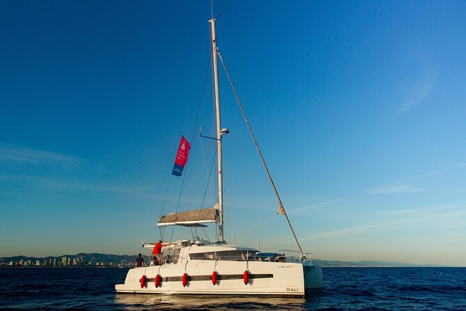 Dinner Sunset Small Group Sailing on Catamaran Barcelona - Product Information
