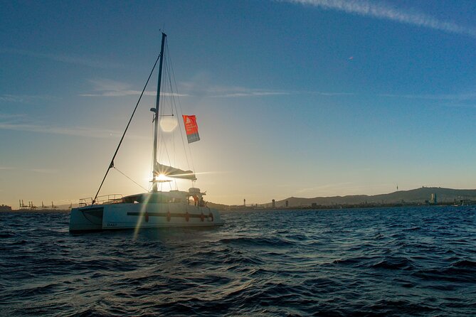Dinner Sunset Small Group Sailing on Catamaran Barcelona - Sailing Experience