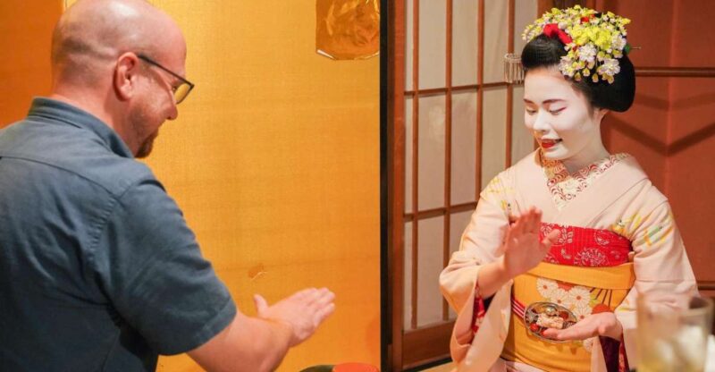 Dinner With Maiko in Traditional Kyoto Style Restaurant Tour - Dinner and Cuisine