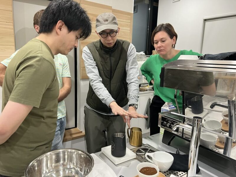 Discover Coffee Experience Latte Art Workshop at Tokyo - Tasting and Evaluation