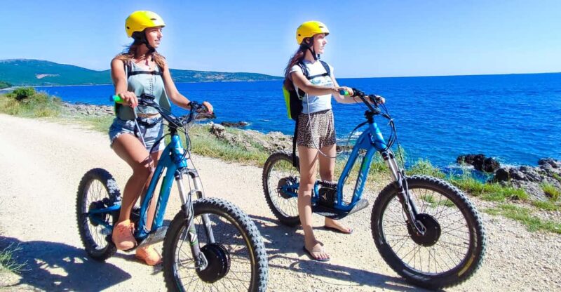 Discover Krk: Off-Road E-Scooter Guided Tour on Island Krk - E-Scooter Experience