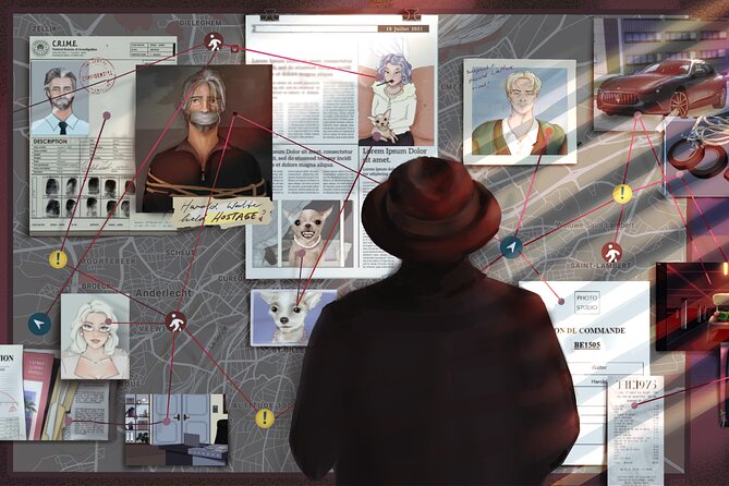 Discover Mechelen While Playing! Escape Game - the Walter Case - Whats Included in the Package