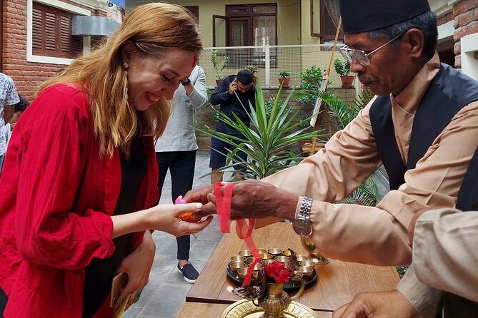 Discover Ranjana Lipi the Traditional Newari Script - Sample Menu and Inclusions