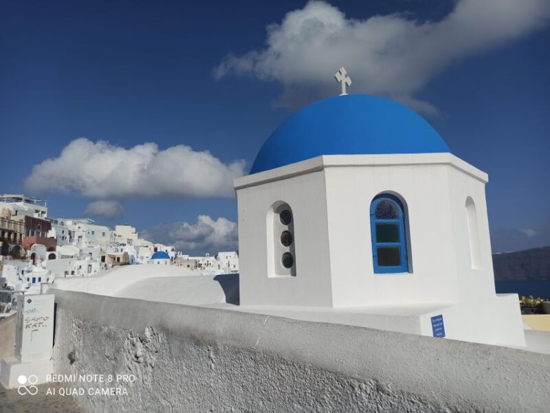 Discover Santorinis Charms: Private Day Trip From Crete - Discovering Firas Caldera Panoramas
