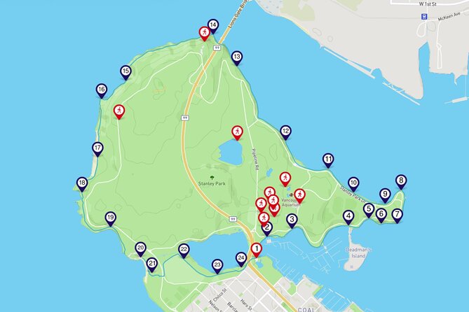Discover Stanley Park With a Smartphone Audio Tour - Tour Duration