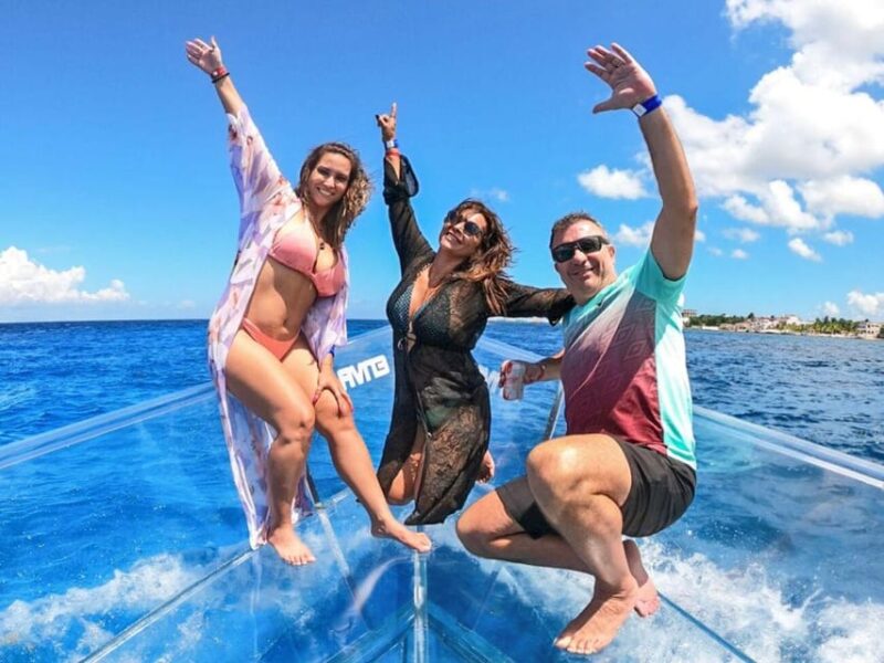 Discover the Beautiful Isla Mujeres Transparent Boat Tour - Inclusions