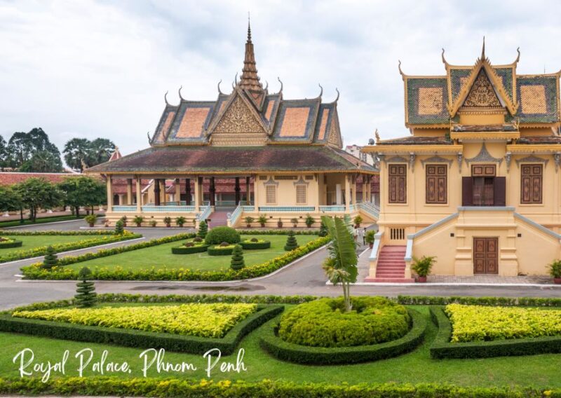 Discover the Best of Phnom Penh Capital City by Tuk Tuk - Royal Palace and Silver Pagoda