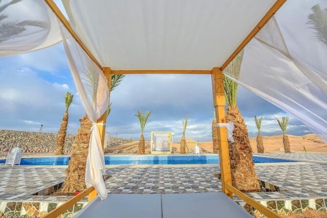 Discover the Luxury Camp in the Agafay Desert for a 2day, 1night. - Pickup and Drop-off Arrangements