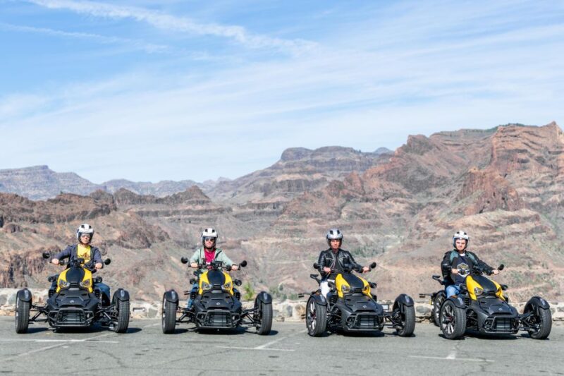 Discover the Mountain (Maspalomas-Fataga) on a Can-Am Ryker - Guided Tour Details