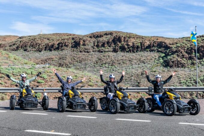Discover the Mountain (Maspalomas-Fataga) on a Can-Am Ryker - Fataga Village Exploration