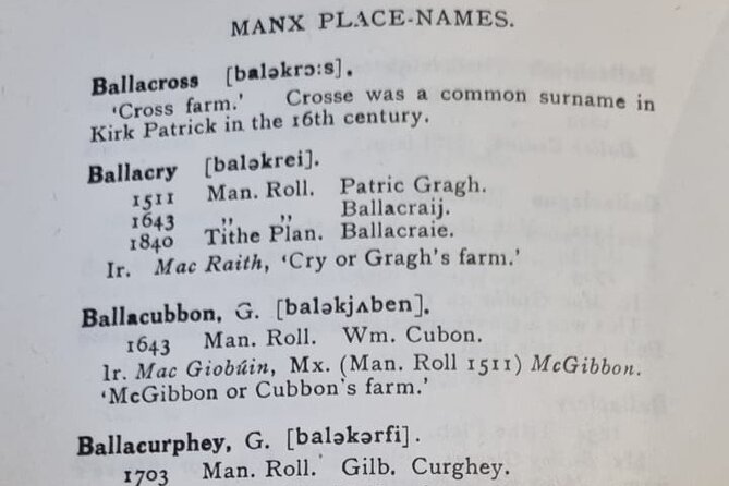Discover Your Manx Ancestors on the Isle of Man - Deciphering Historical Records and Locating Graves