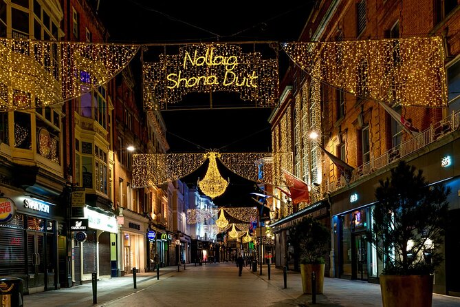 Discovering Dublin on Christmas Walking Tour - Exclusive Holiday Displays Explored