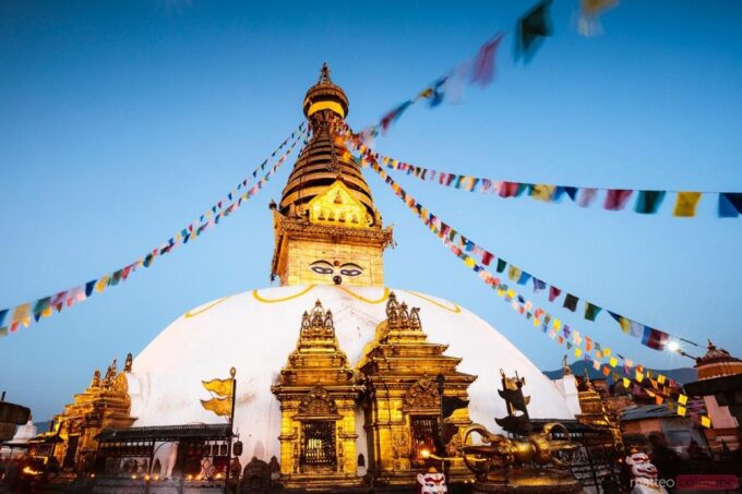 Discovering Kathmandu: Full-Day City Highlights Bus Tour - Exploring Swayambhunath Stupa