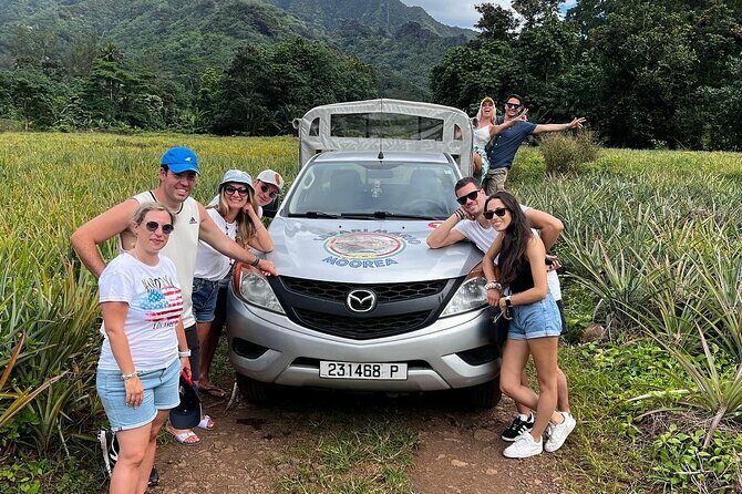 Discovering Moorea from Tahiti in 4x4 with the Ferry Terevau - Key Points