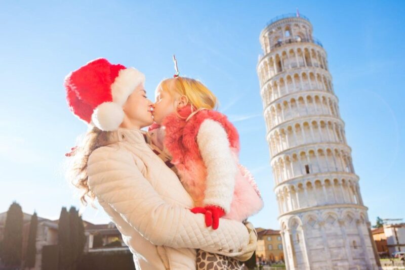 Discovering Pisa in Christmas Time – Walking Tour - Final Stop: Leaning Tower of Pisa