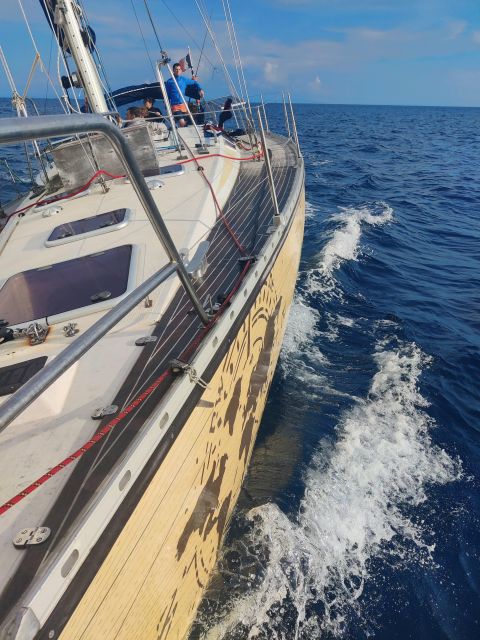 Discovery of Ajacciobay by Sail - Returning Sailing by 4:30 PM