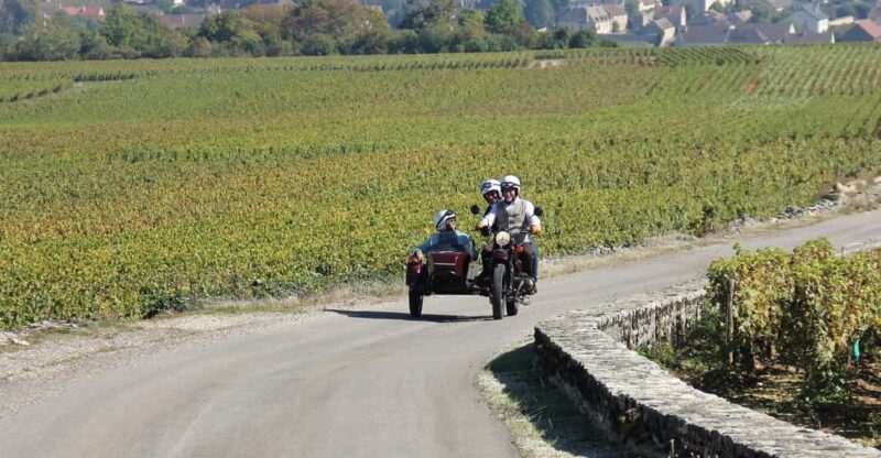 Discovery of the Côte De Nuits in Side-Car. 1 Hour Round. - Pricing and Cancellation Policy