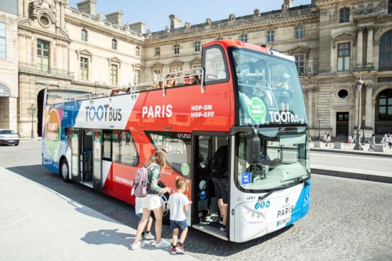 Disneyland Paris: Bus Sightseeing Tour in Paris - Flexible Hop-On, Hop-Off Sightseeing