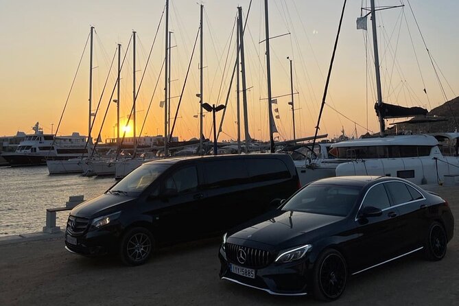 Disposal in Mykonos in Private Car With Driver 24/7 - Key Points