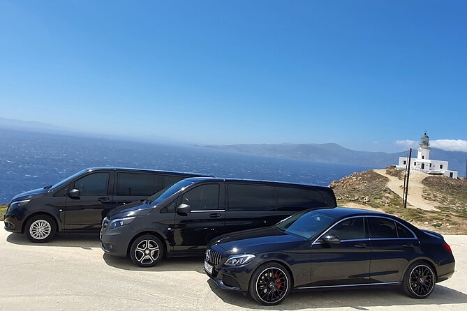 Disposal in Mykonos in Private Car With Driver 24/7 - Cancellation and Refund