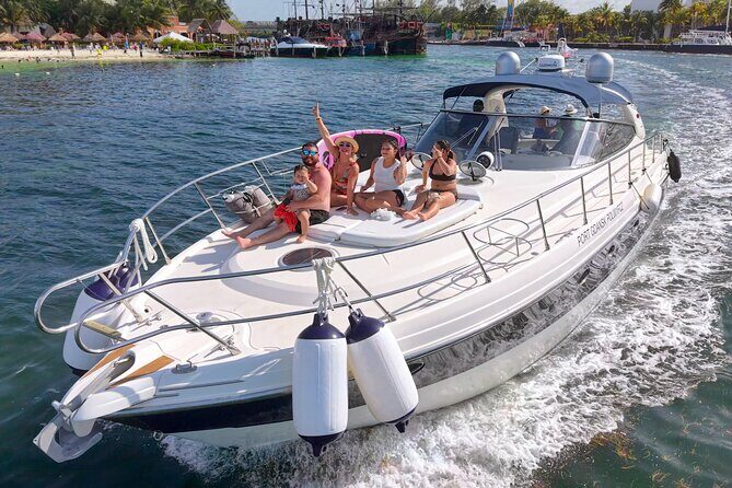 DIVA 60ft Elite Italian Yacht Experience in Cancun - What You Can Expect