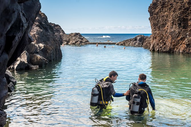 Diving in the Madeira Aquarium - Scuba Equipment and Guidance