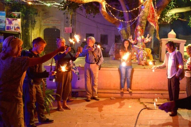 Diwali Celebration With Local Family at Jaipur With Dinner - Overview of the Experience