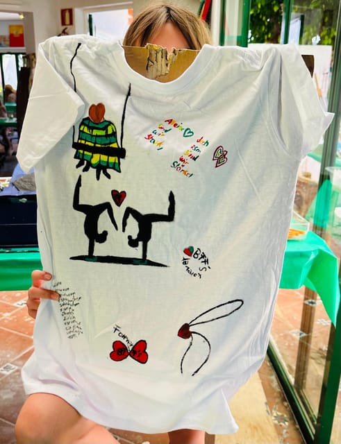 DIY Creative Workshop, DIY T-Shirt, Bag, Pouring Art - Customer Feedback