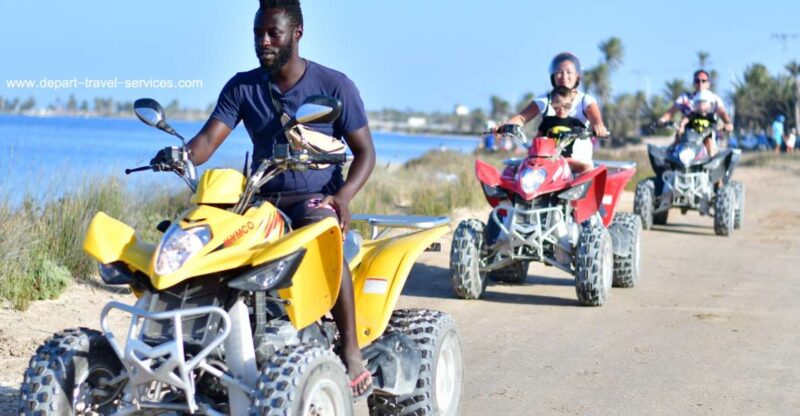 Djerba: 3 Hour Guided Quad Bike Ride With Blue Lagoon - Scenic Route Highlights