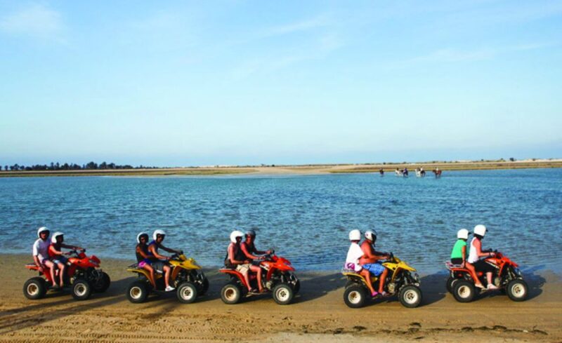 Djerba: 3 Hour Guided Quad Bike Ride With Blue Lagoon - Exploring the Blue Lagoon
