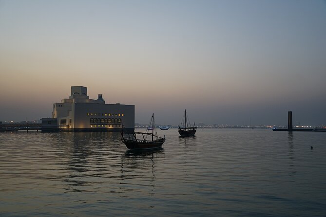 Doha at Sunset by Sea - Scenic Route and Sunset Views