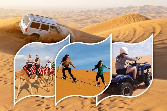 Doha : Private Half Day Desert Safari | Camel Riding | Falcons | Sand Surfing - Just The Basics