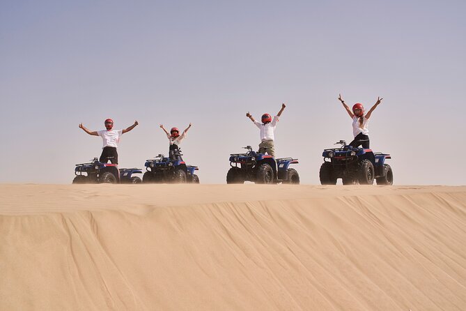 Doha: Quadbike, Dune Bashing, Camel Ride, Inland Sea Visit - Pricing and Group Size