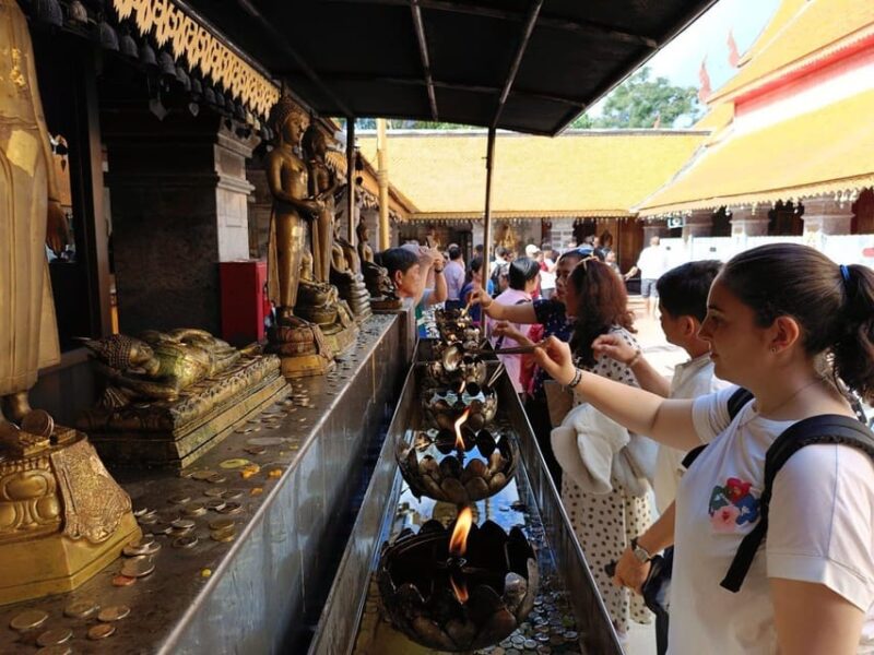 Doi Suthep & Hidden Temples + Orchid Farm + Sticky Waterfall - Wat Pha Lad