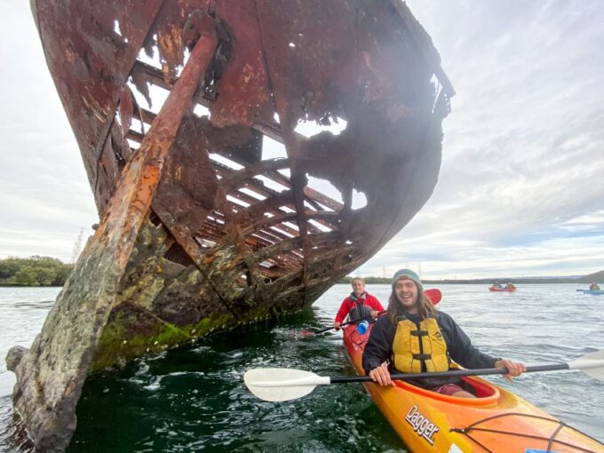Dolphin Sanctuary and Ships Graveyard Kayak Tour - Marine Life Exploration
