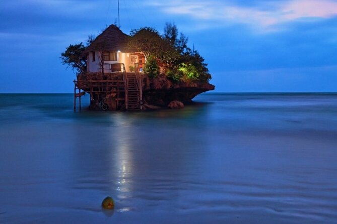 Dolphin Tour; Kuza Cave Tour; Paje Beach; The Rock Restaurant; Jozani Forest - Snorkeling and Swimming