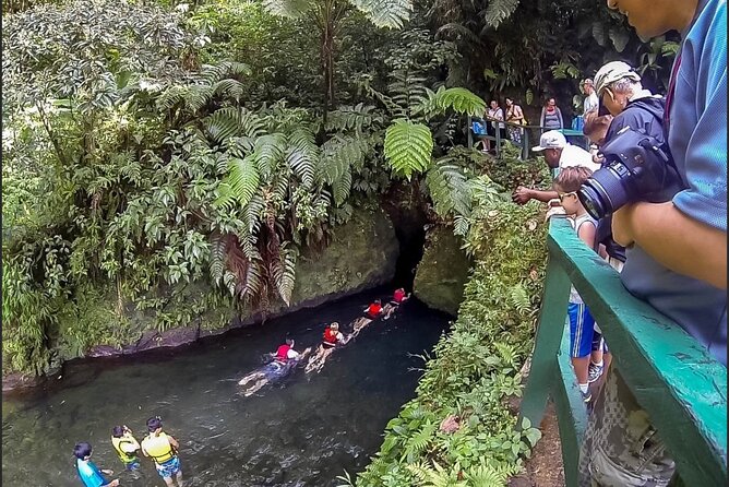 Dominica Chasing Waterfalls Experience - Relaxing in Sulfur Springs