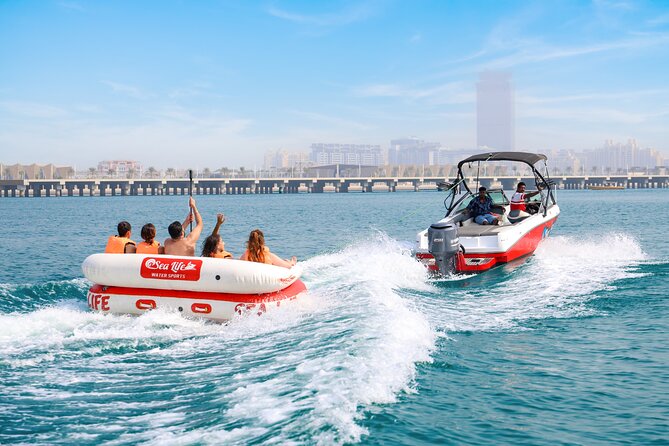 Donut or Sofa Boat Ride Watersport Tour Package in Dubai - Pricing and Cancellation
