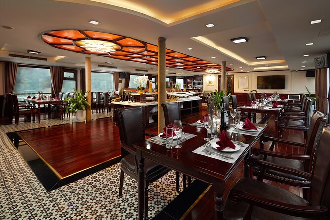 Dora Cruise Luxury 5 Star in Halong & Lan Ha Bay 2 Days 1 Night - Pricing and Lowest Price Guarantee