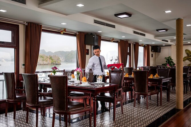 Dora Cruise Luxury 5 Star in Halong & Lan Ha Bay 2 Days 1 Night - Cruise Itinerary and Activities